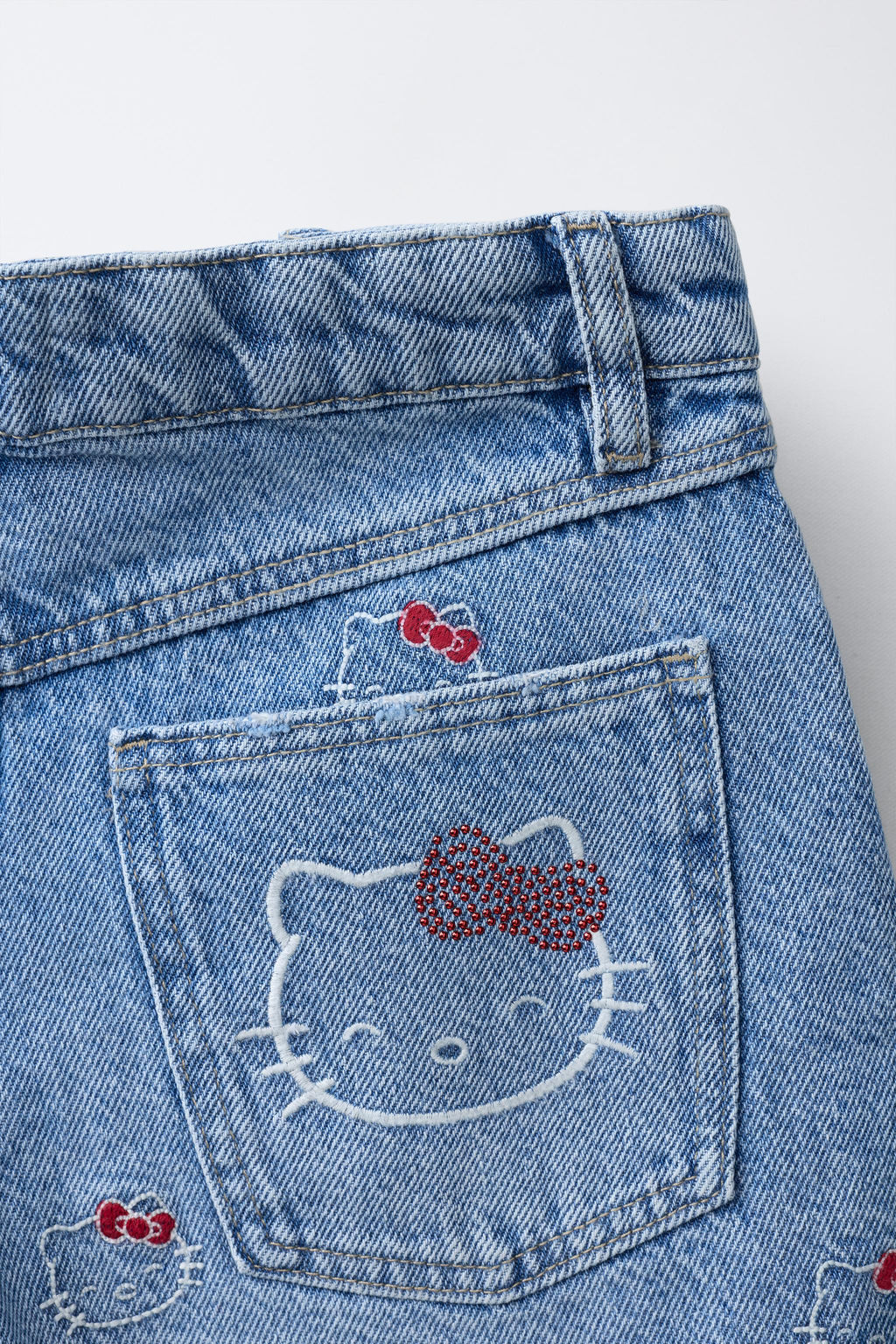 LILO & STITCH  DISNEY WIDE-LEG JEANS - Zara фото 12