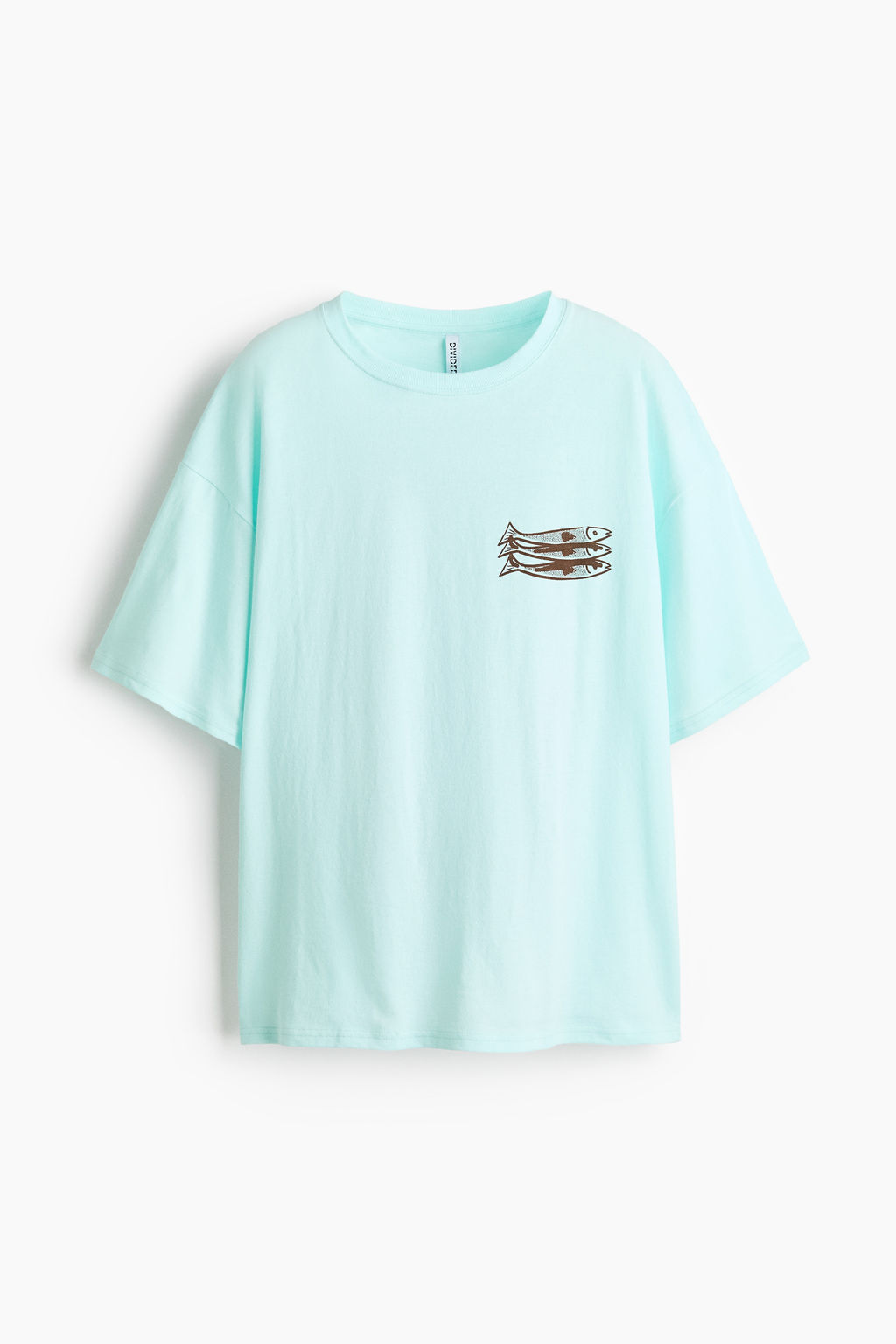 Camiseta oversize estampada - H&m фото 3