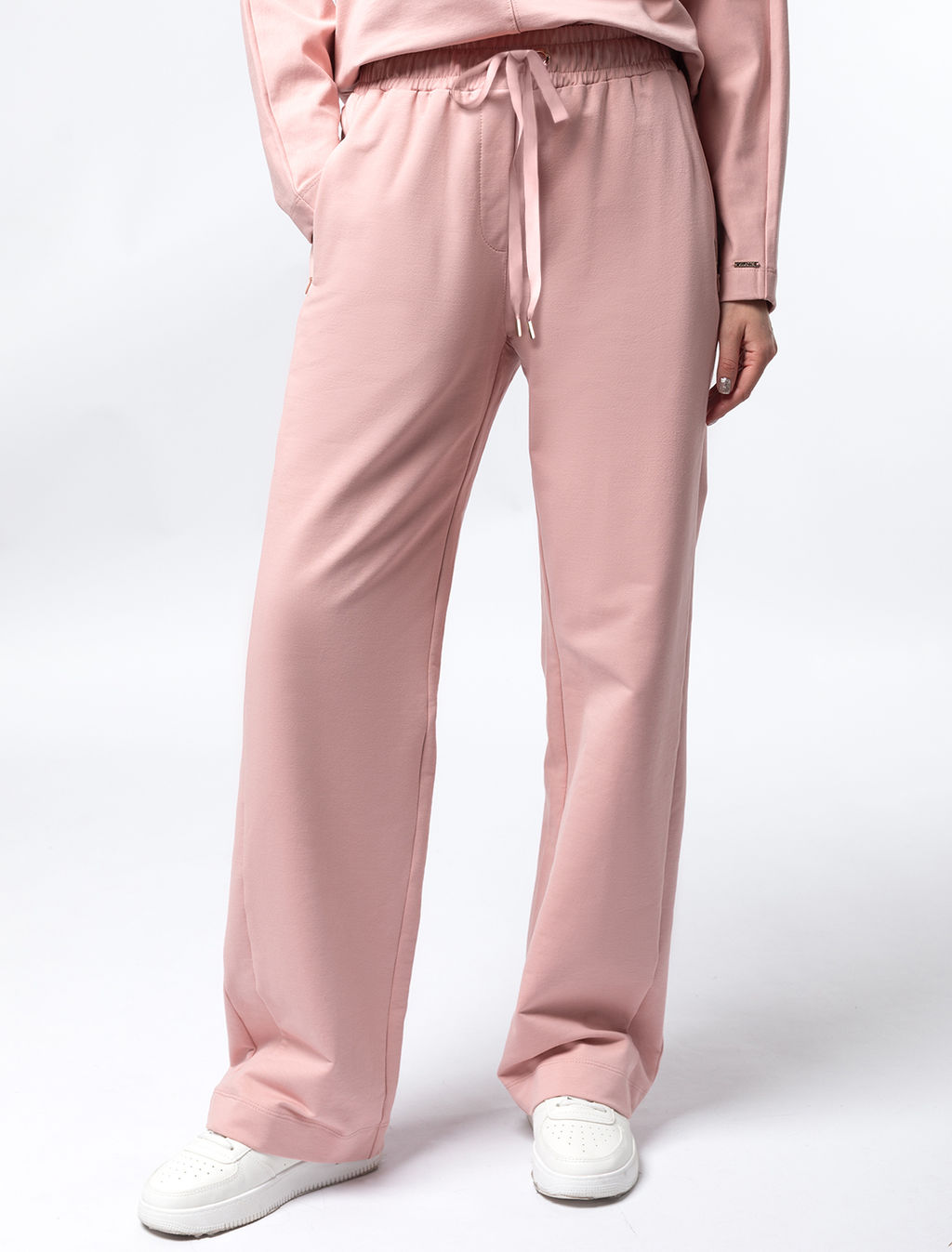 VILATTE / Брюки из эластичного футера с молниями на карманах  фото 3