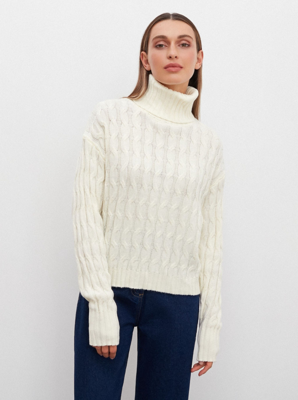 Conso/KJL 220613 - ivory Джемпер женский