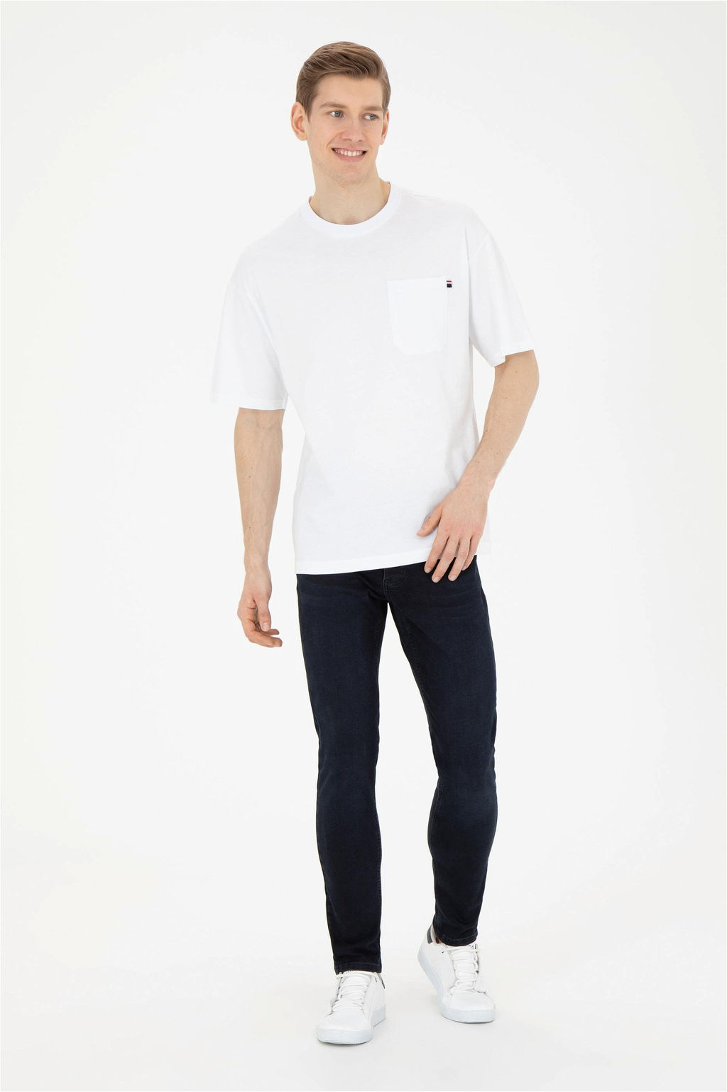 Мужская белая футболка - U.s. polo assn фото 5