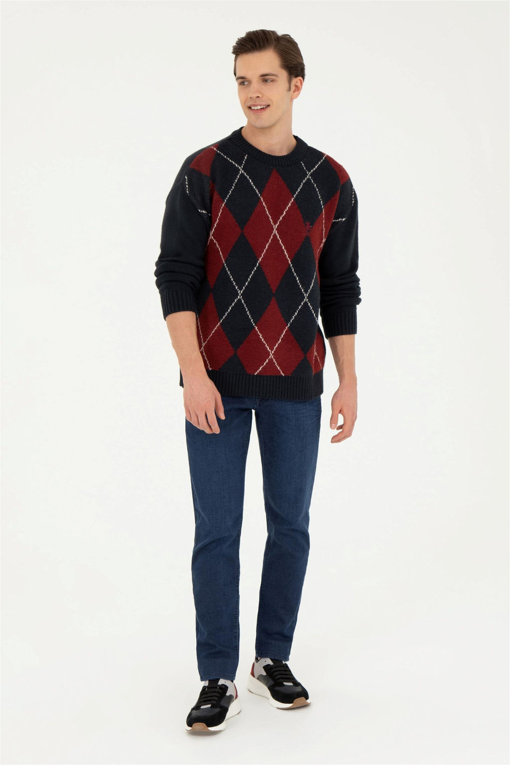 Мужской темно-синий свитер Неожиданная скидка в корзине - U.s. polo assn фото 4