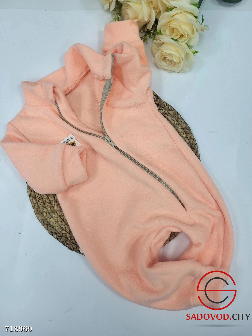 Флисовый комбинезон без ножек 1 шт