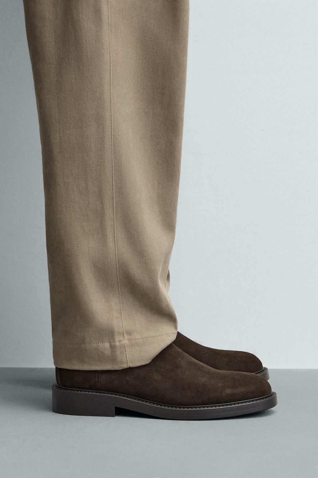LEATHER CHELSEA BOOTS - Zara фото 8