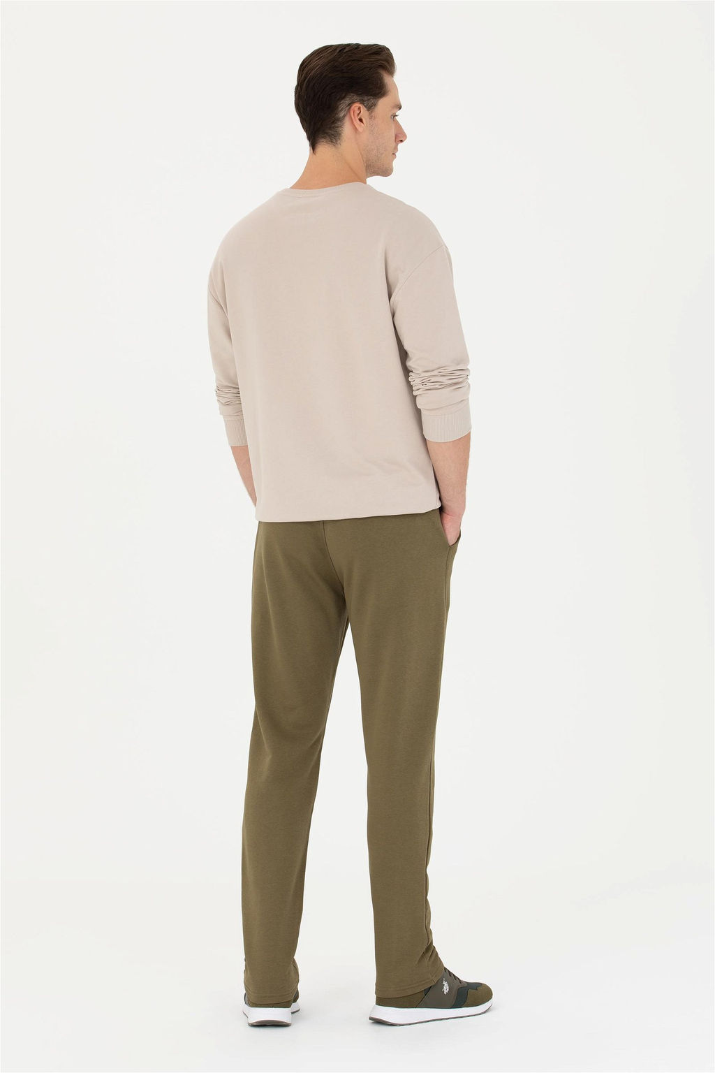 Мужские спортивные штаны цвета хаки - U.s. polo assn фото 4