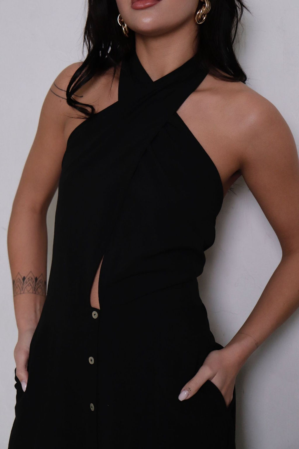 11436 Платье чёрное - Martichelli фото 9