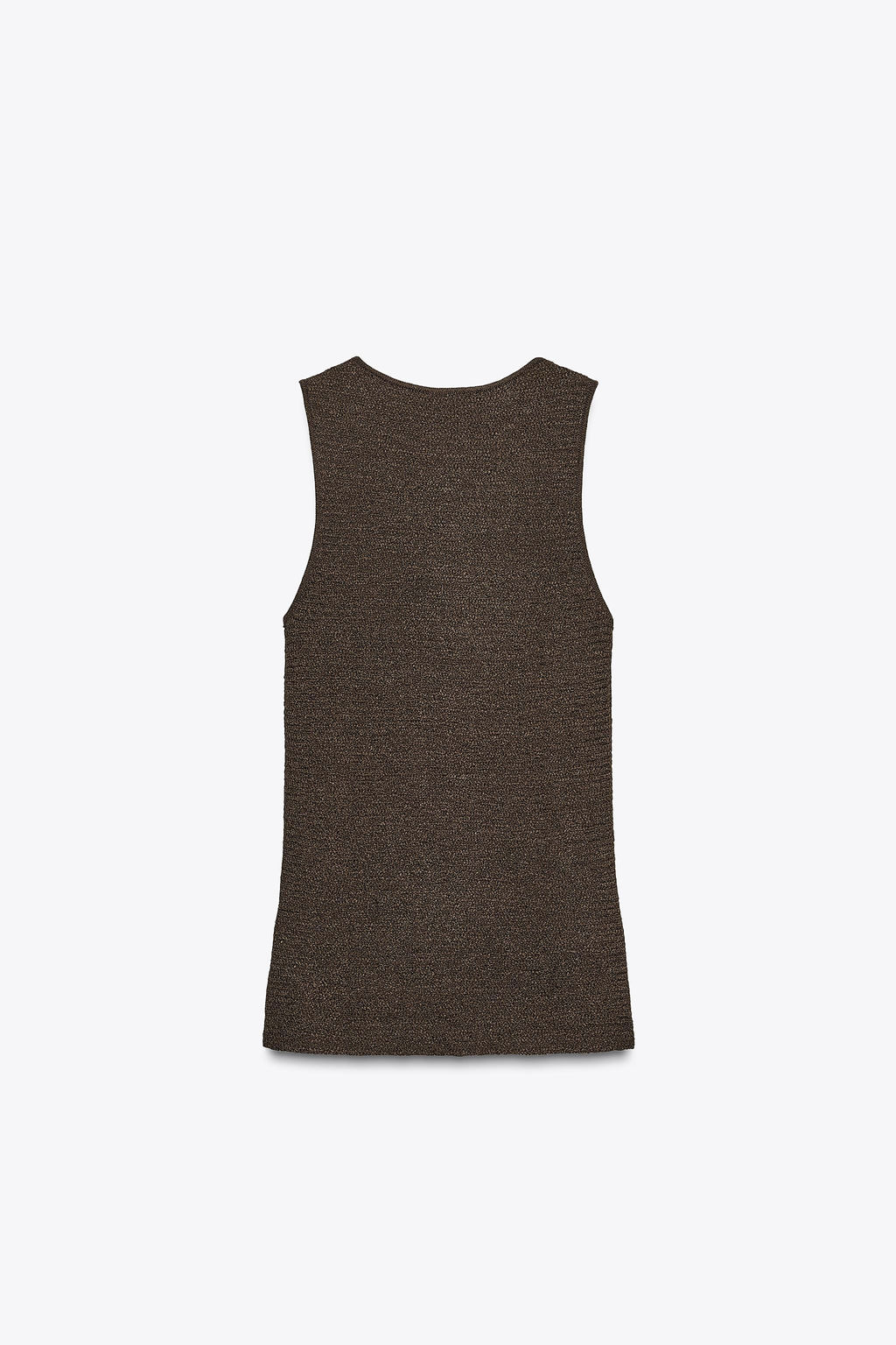 TEXTURED KNIT LONG TOP - Zara фото 5
