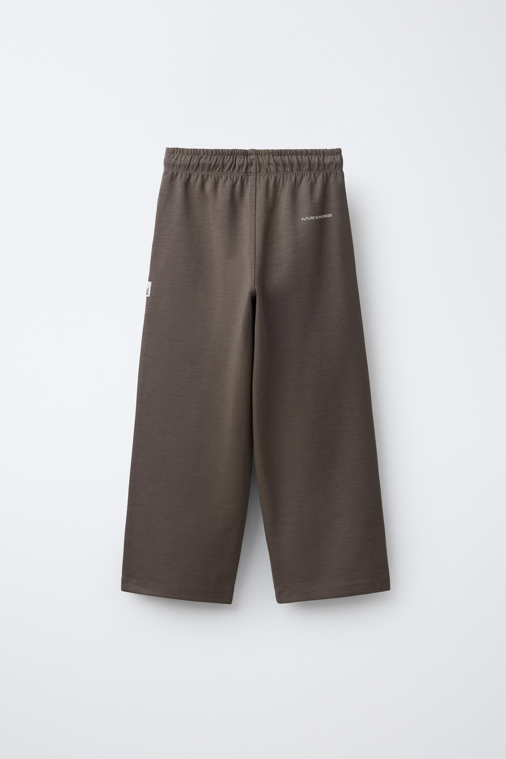 PANTAL?N FELPA STRAIGHT INTERLOCK / Marr?n - Zara фото 3