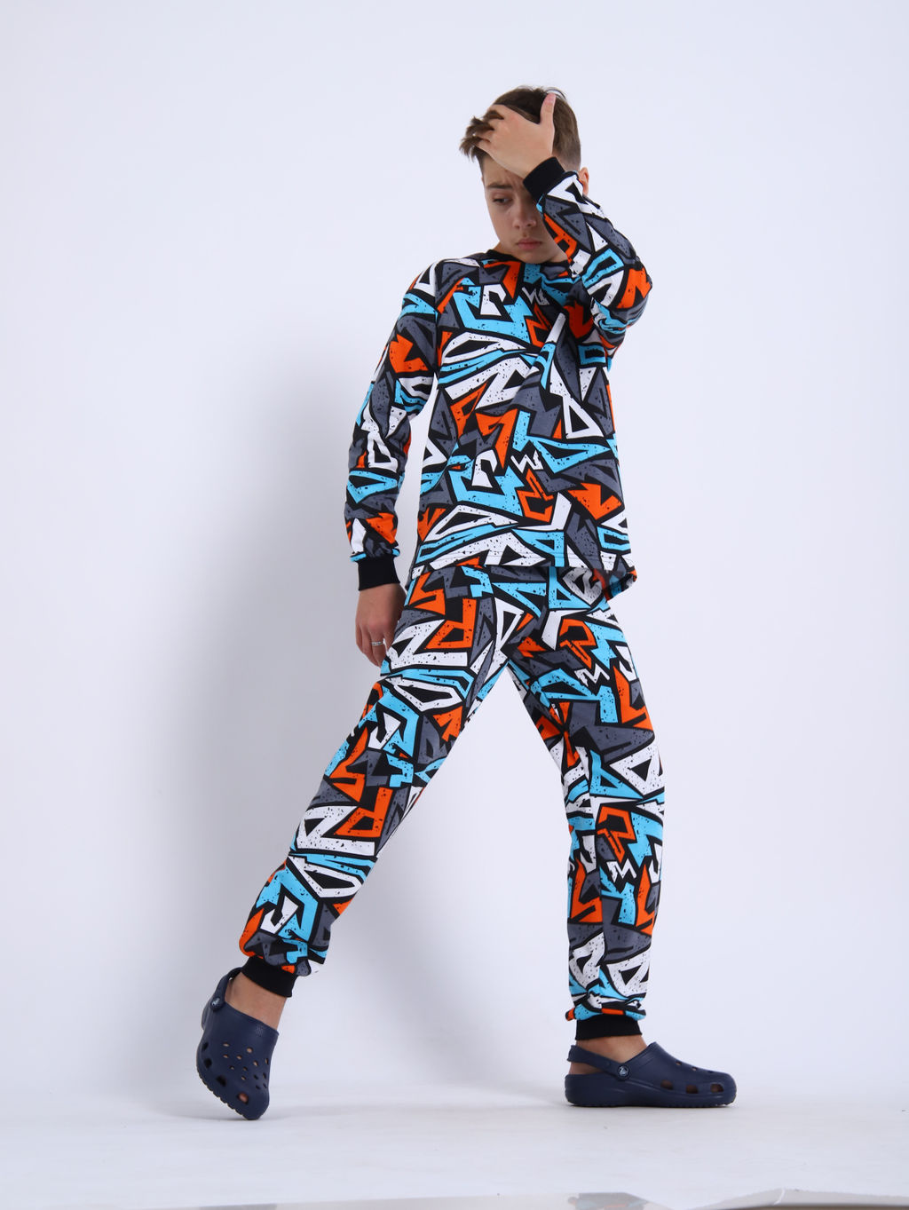 Пижама Макар черный - Ладошки фото 4