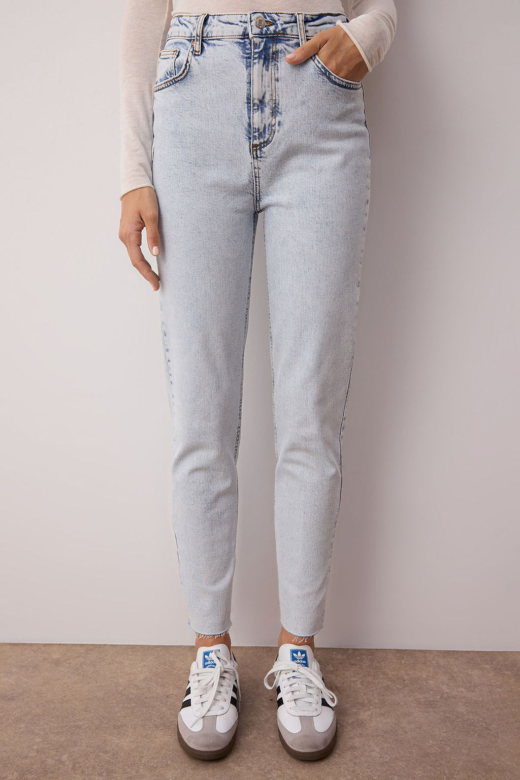 Trendyolmilla Siyah Yuksek Bel Jeans TWOSS25JE00279 фото 15