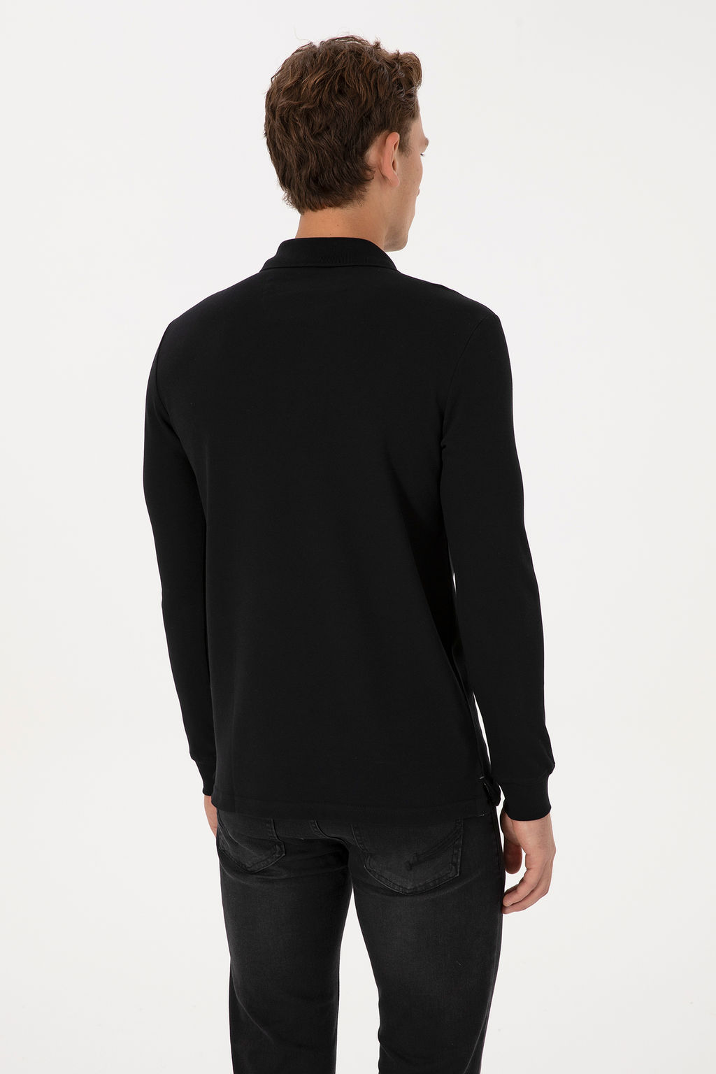 Erkek Siyah Basic Sweatshirt - U.s. polo assn фото 19