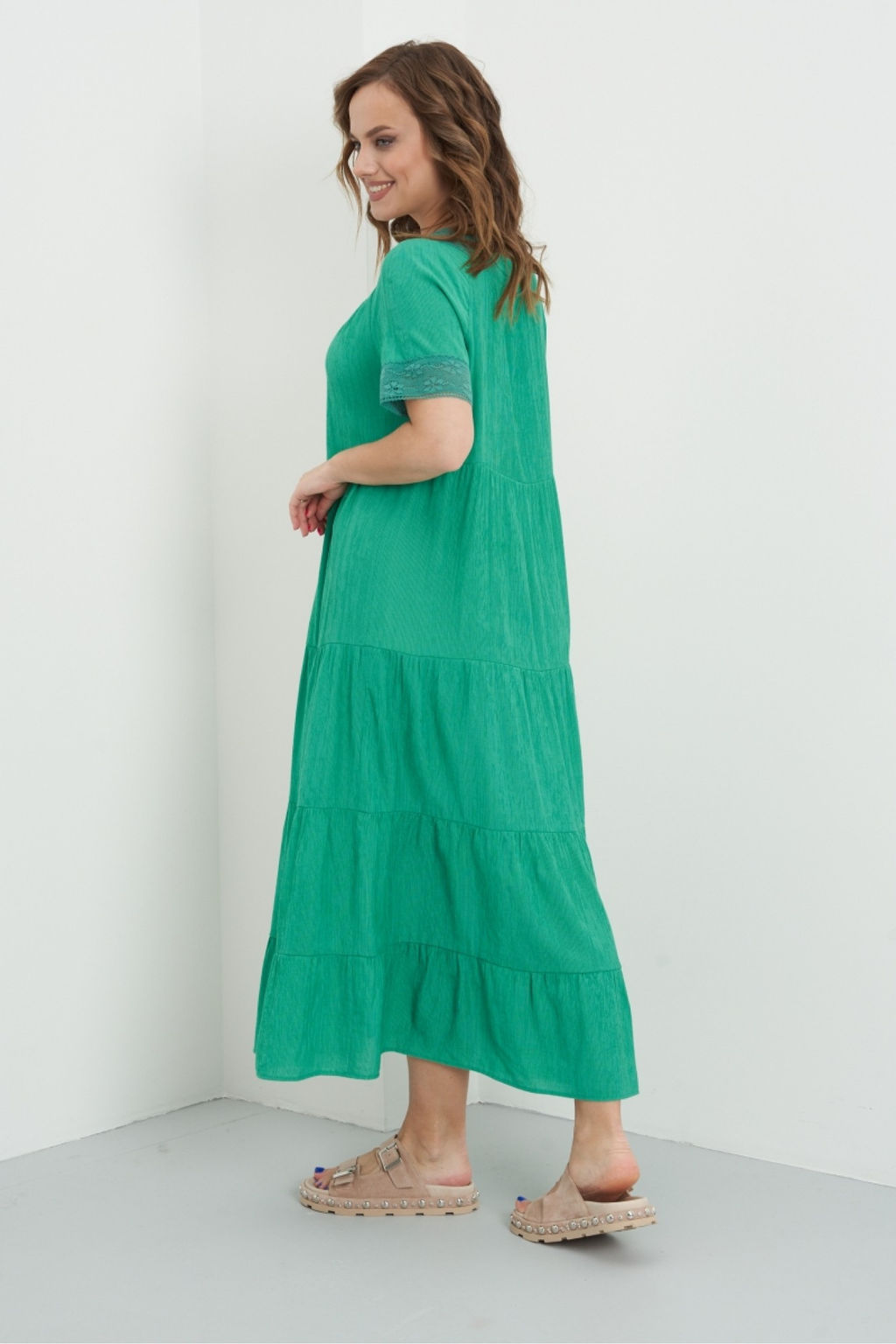 Платье 4475 зеленый - Fantazia mod фото 2