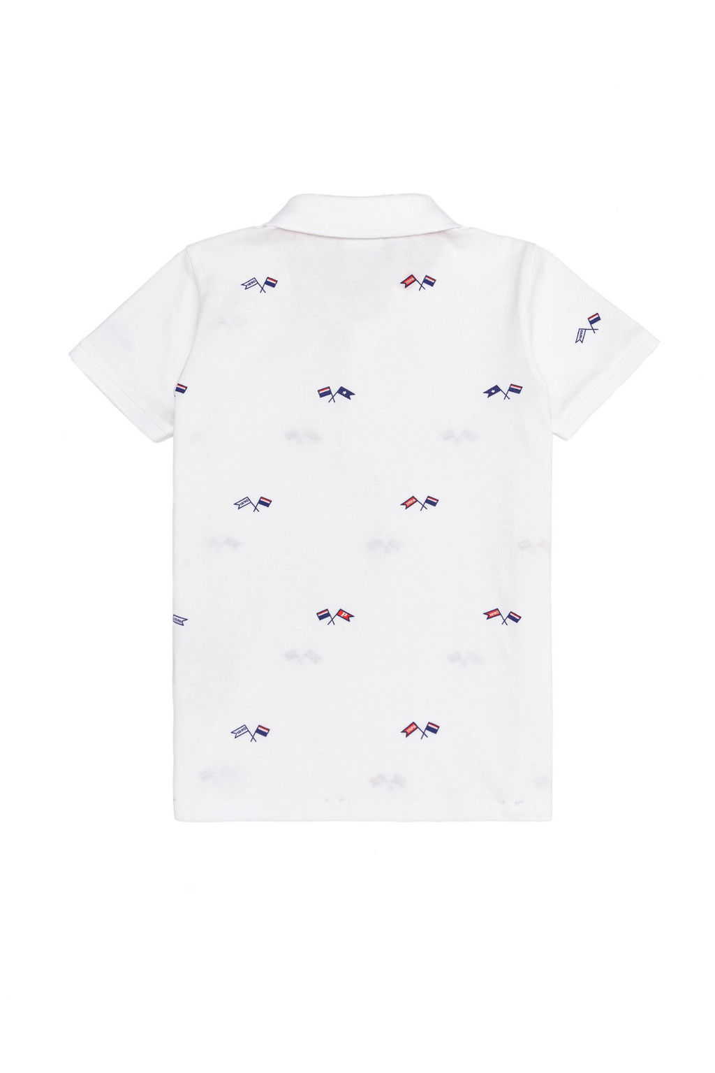 Белая футболка с воротником-поло для мальчика Неожиданная скидка в корзине - U.s. polo assn фото 2