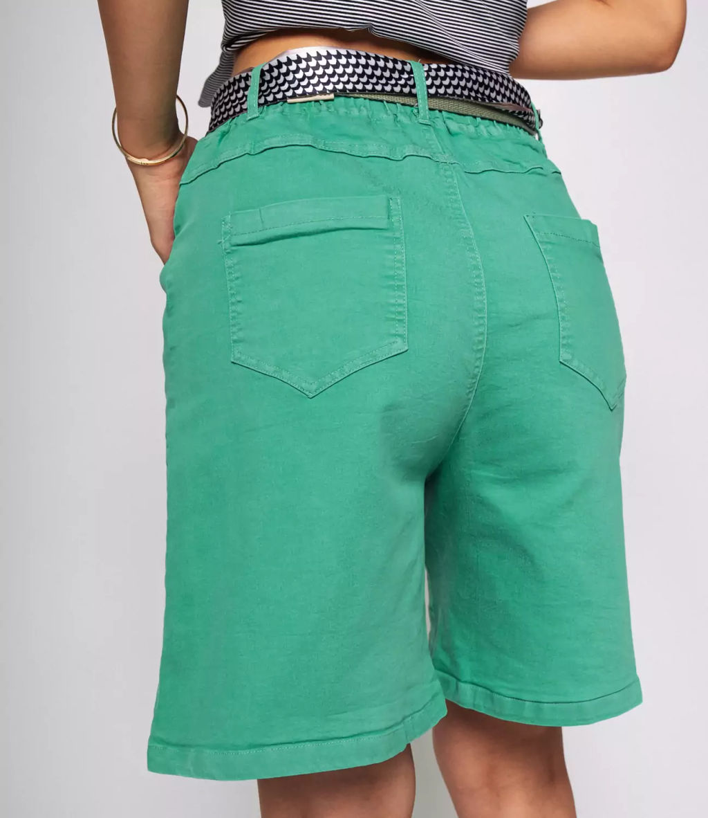 Шорты #МСК1239 (1), зелёный