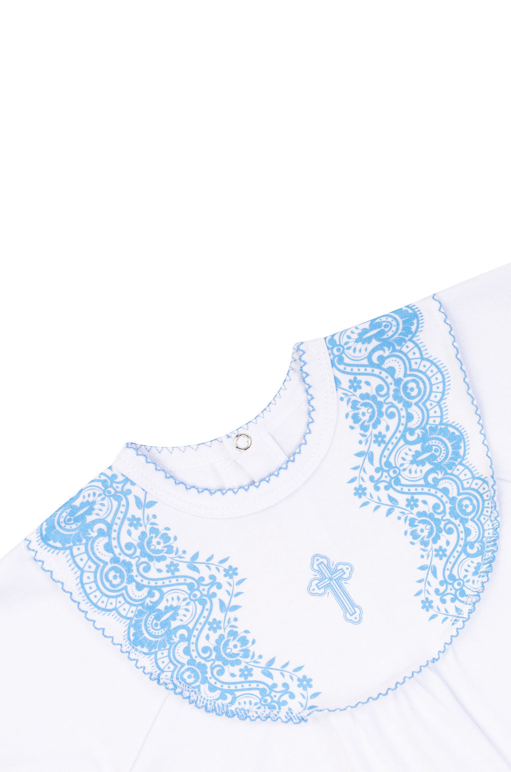 Комплект для крещения белыйголубой - Утенок фото 4