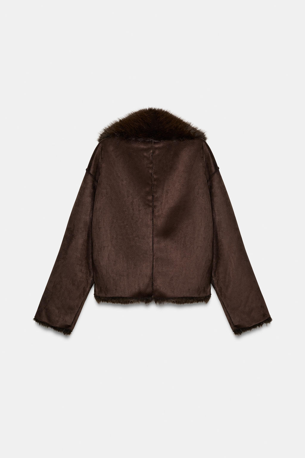 DOUBLE-FACED COAT ZW COLLECTION - Zara фото 5