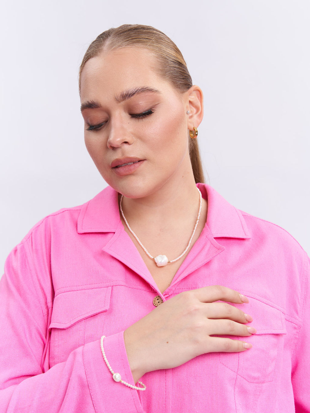 Рубашка льняная BL59152PIN36 - Артесса фото 4