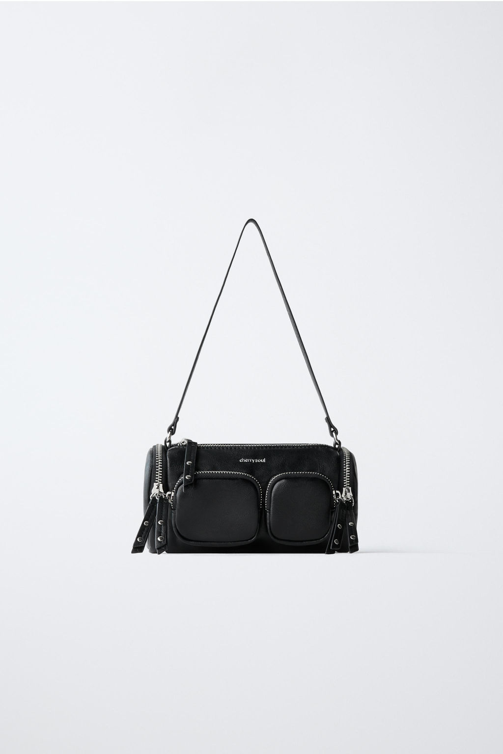 SHOULDER BOLSILLOS / Negro