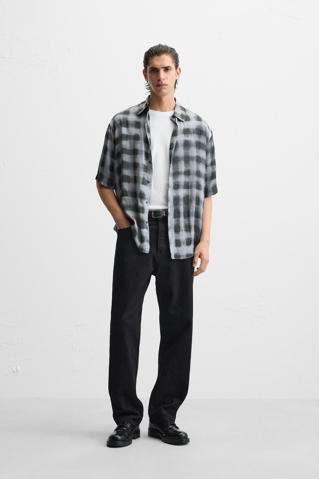 ABSTRACT PRINT SHIRT