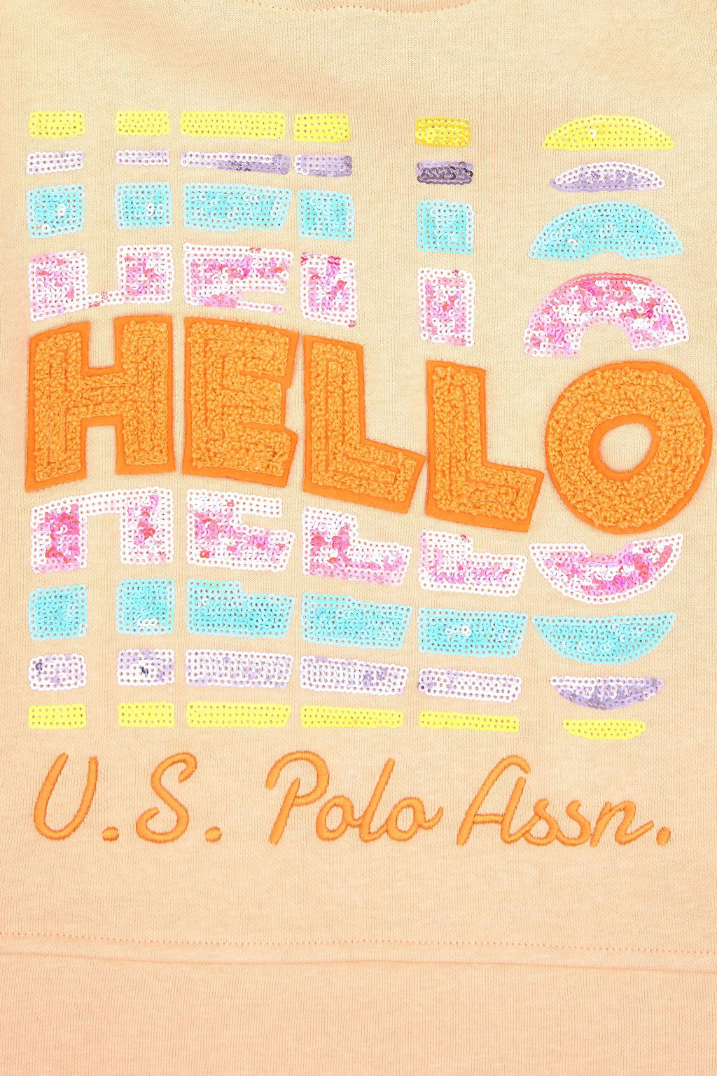 K_z _ocuk Pembe Sweatshirt - U.s. polo assn фото 4