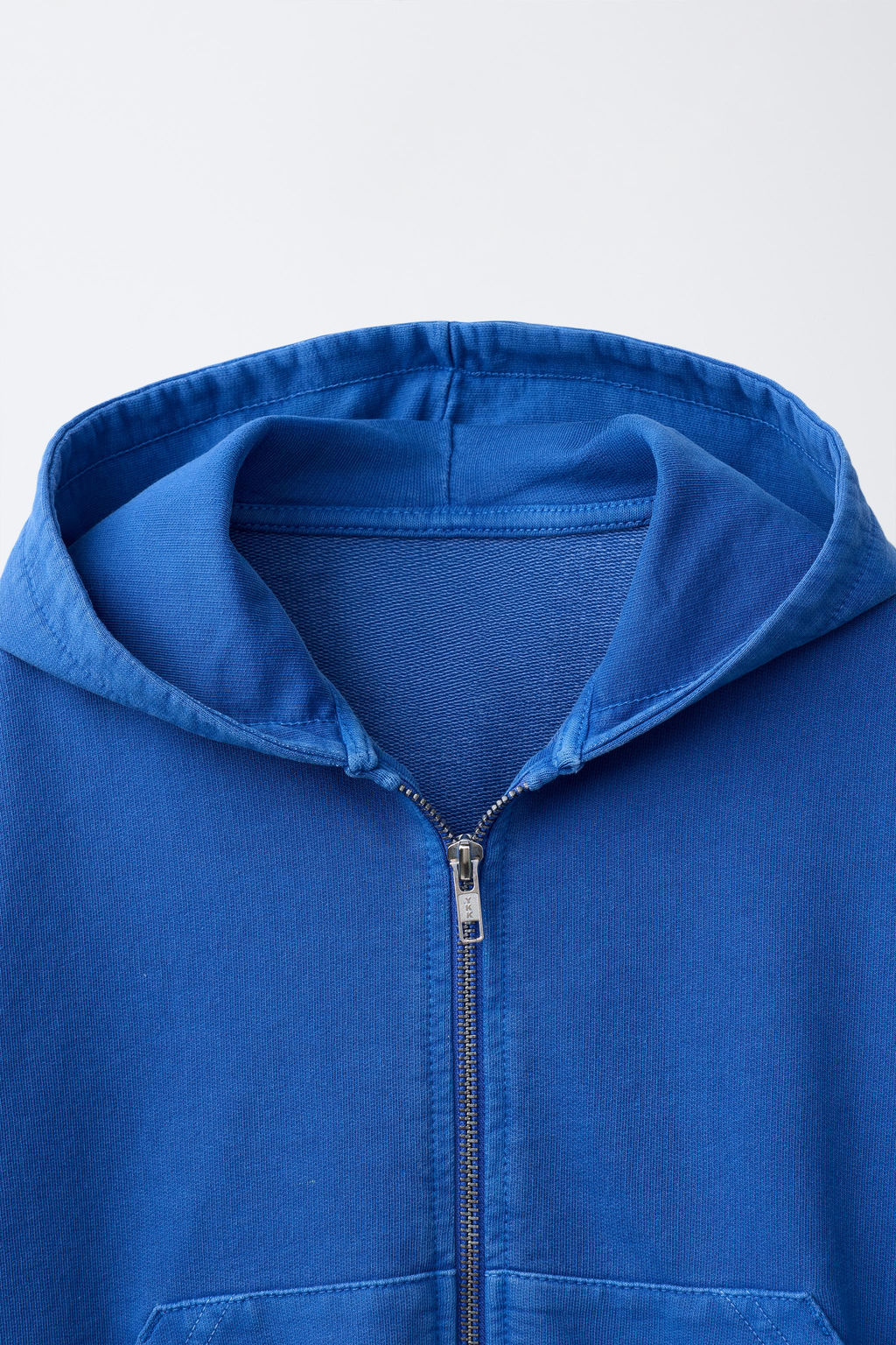 SUDADERA FELPA CREMALLERA / Azul?n - Zara фото 3