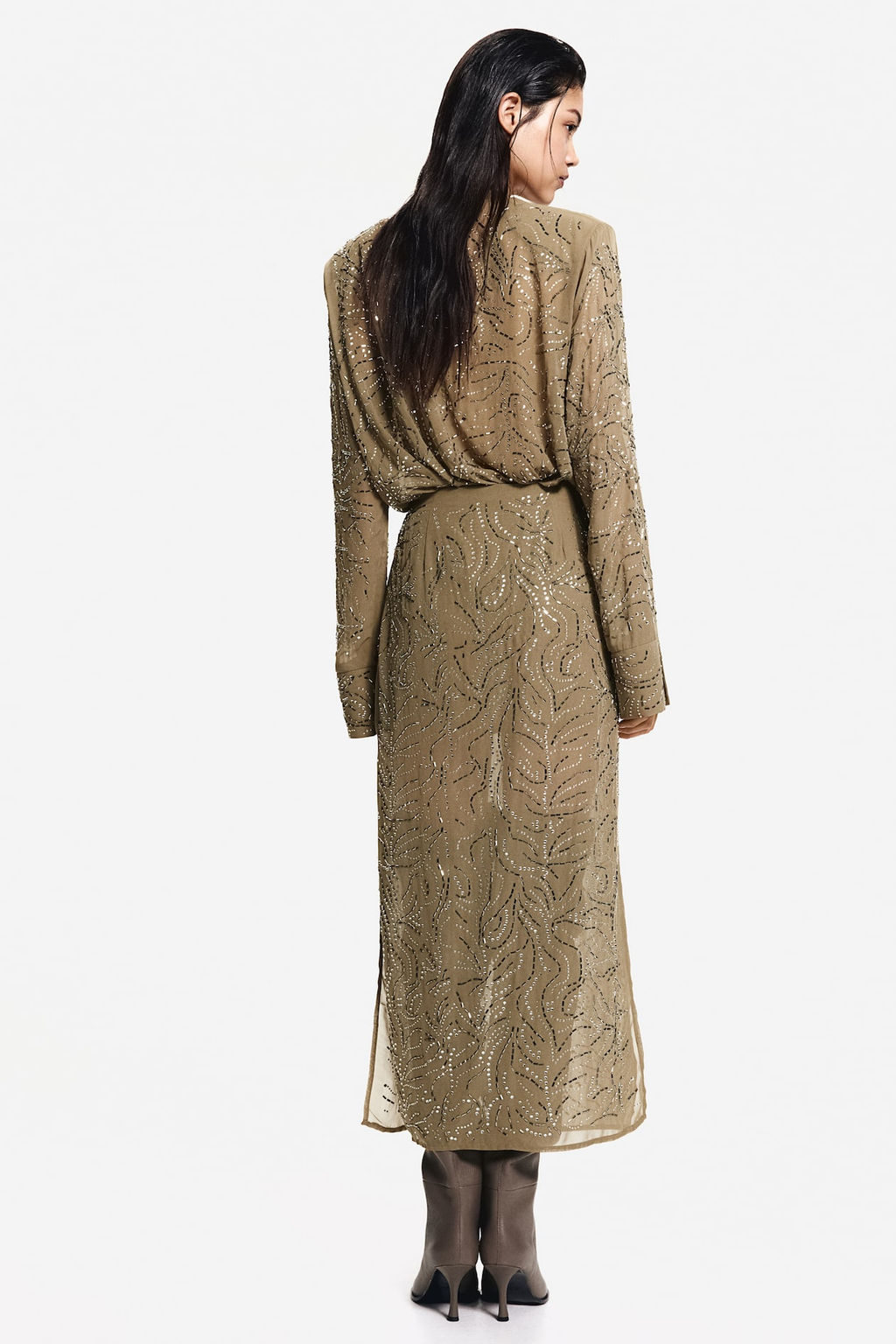 Blusa con strass - H&m фото 4