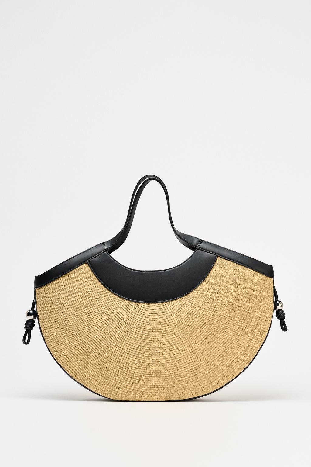 RAFFIA EFFECT TOTE BAG - Zara фото 2