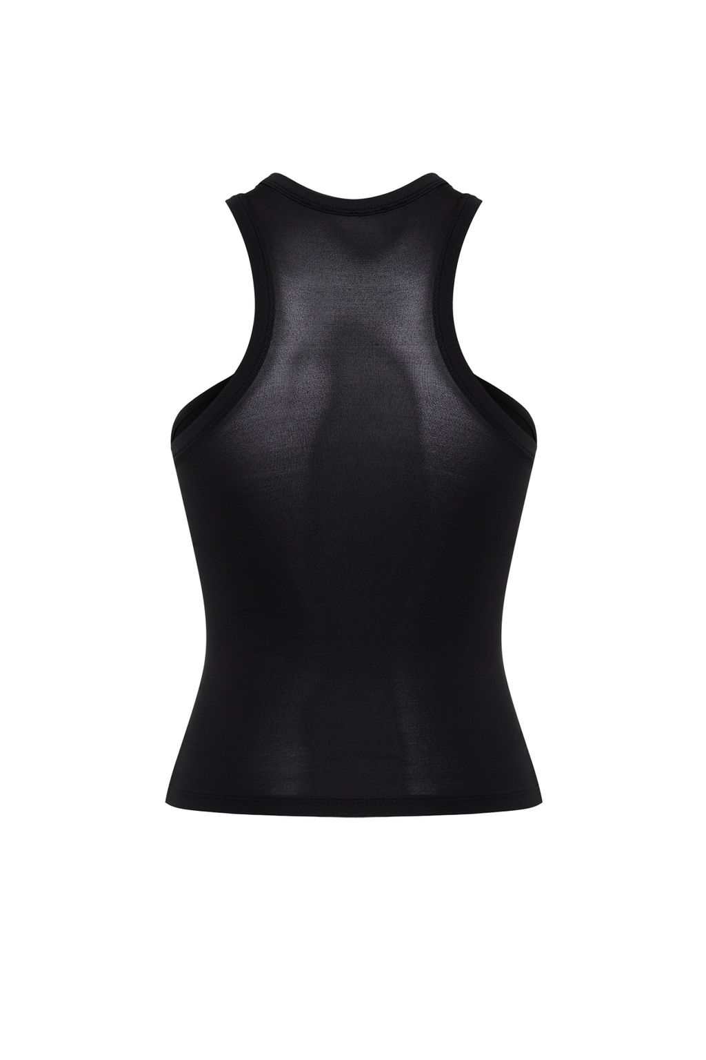 Siyah Ask?l? Esnek Fitted/Vucuda Oturan Orme Atlet TWOSS24AL00032 - Trendyolmilla фото 8