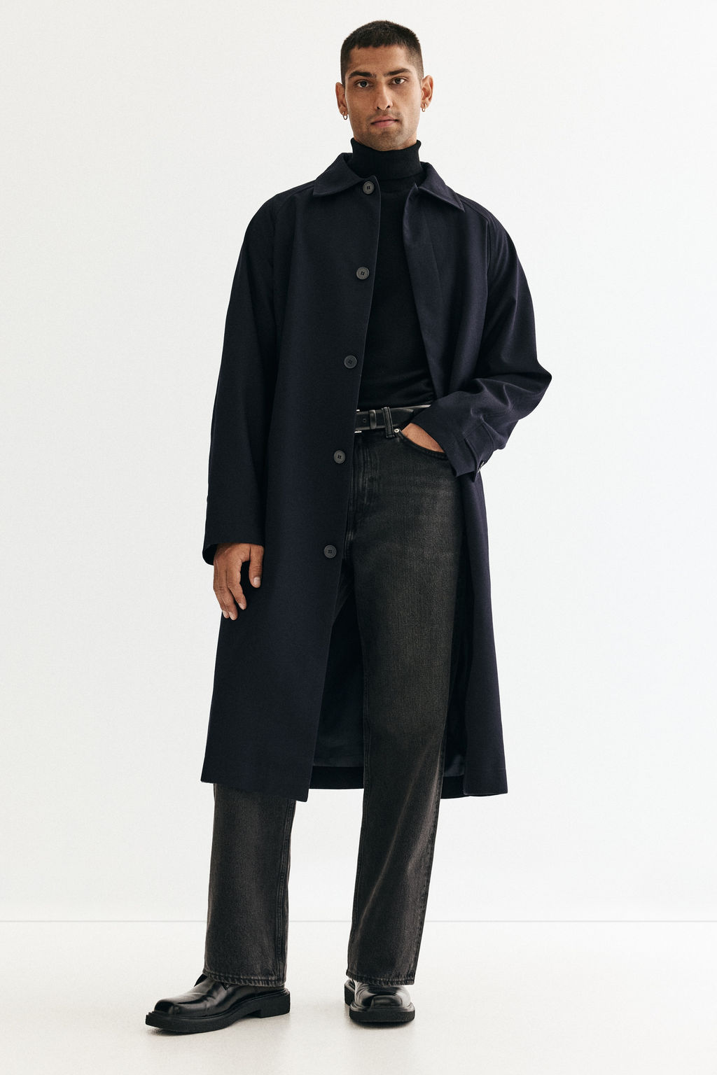 Jersey de cuello alto Regular Fit - H&m фото 5