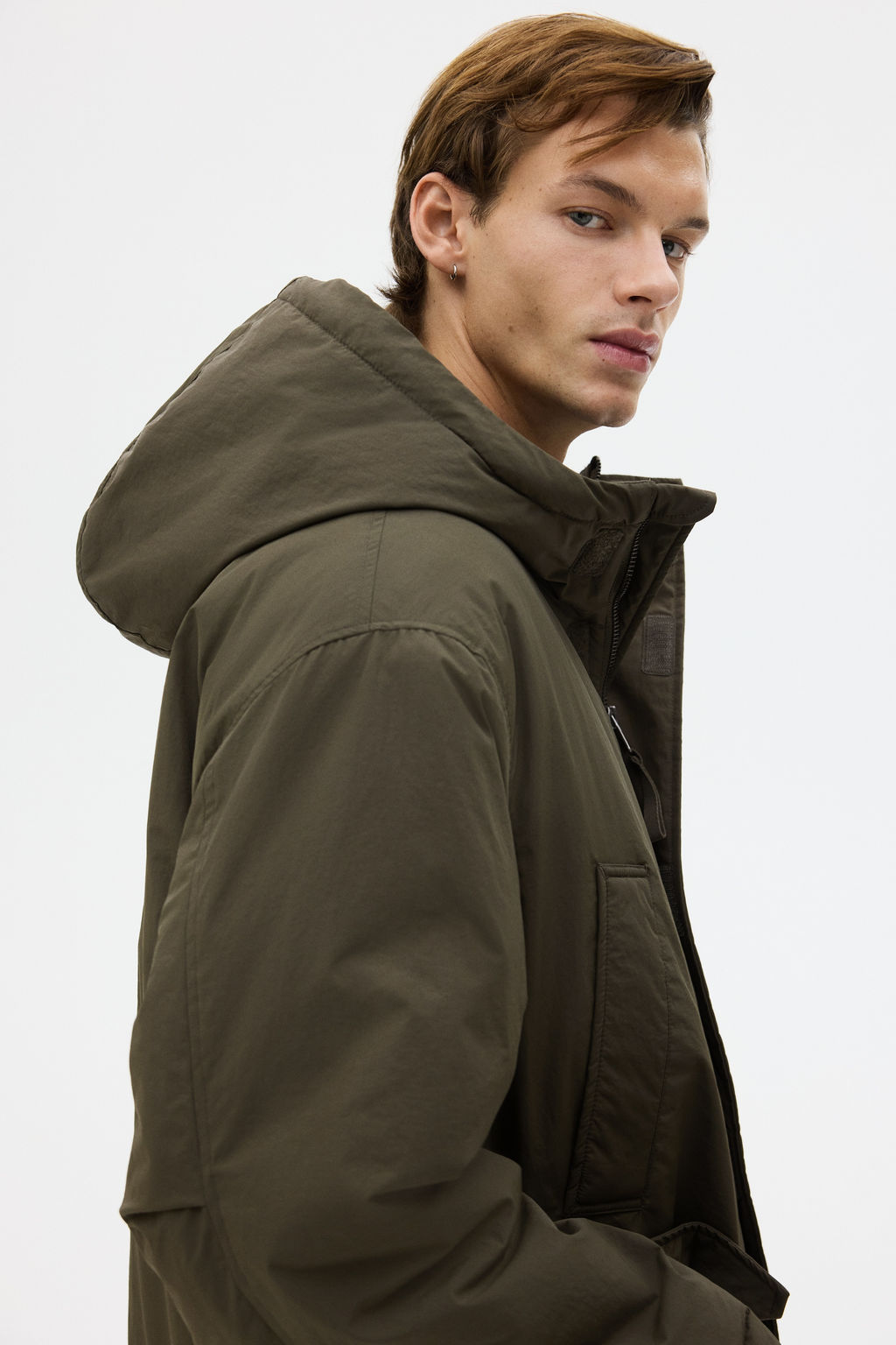 Parka acolchada repelente al agua - H&m фото 6