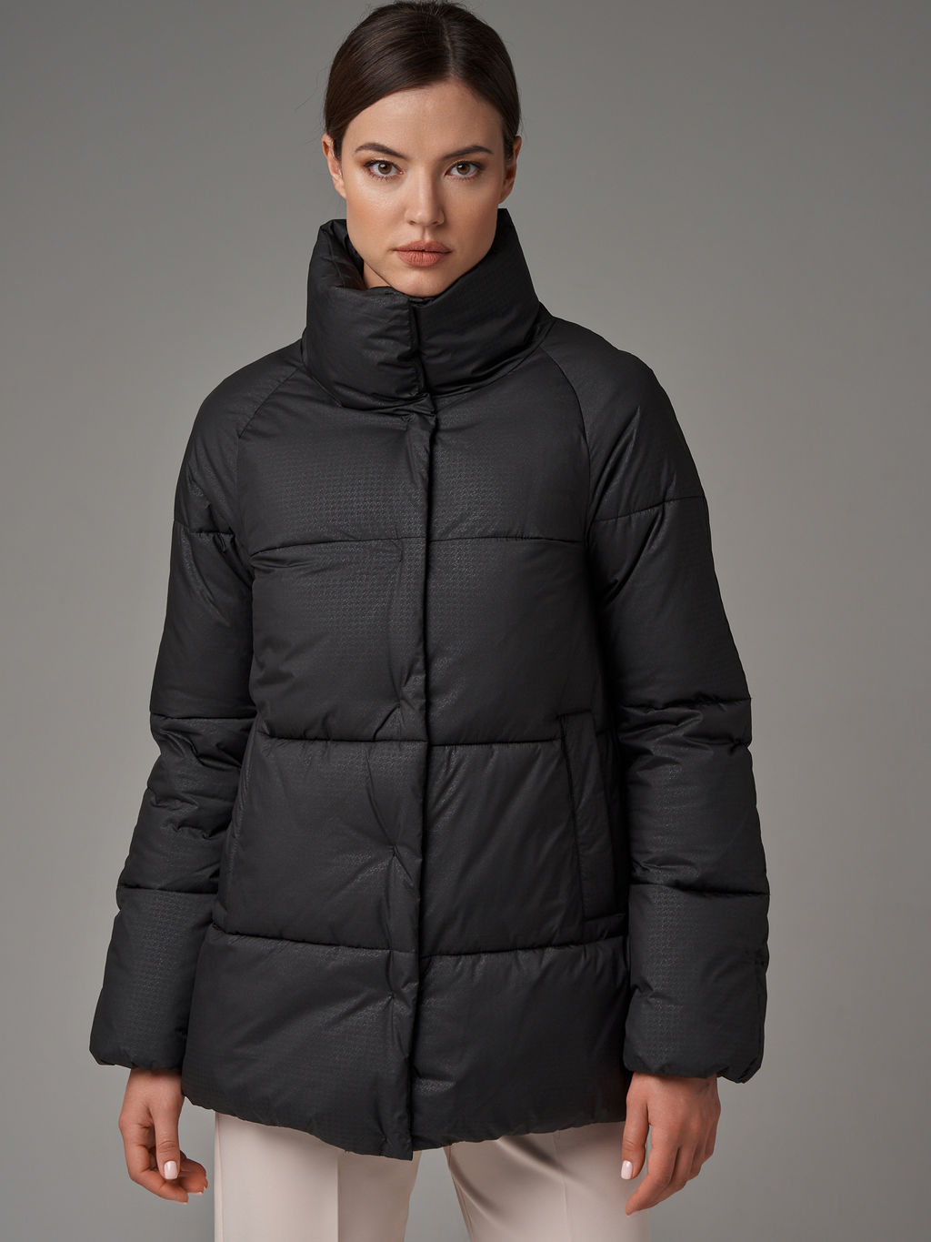 Пуховик женский 

АРТ. 71723z черный/42 - Hoops фото 7