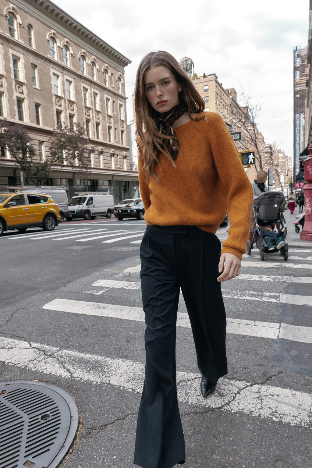 HIGH-WAIST WIDE-LEG TROUSERS - Zara фото 12