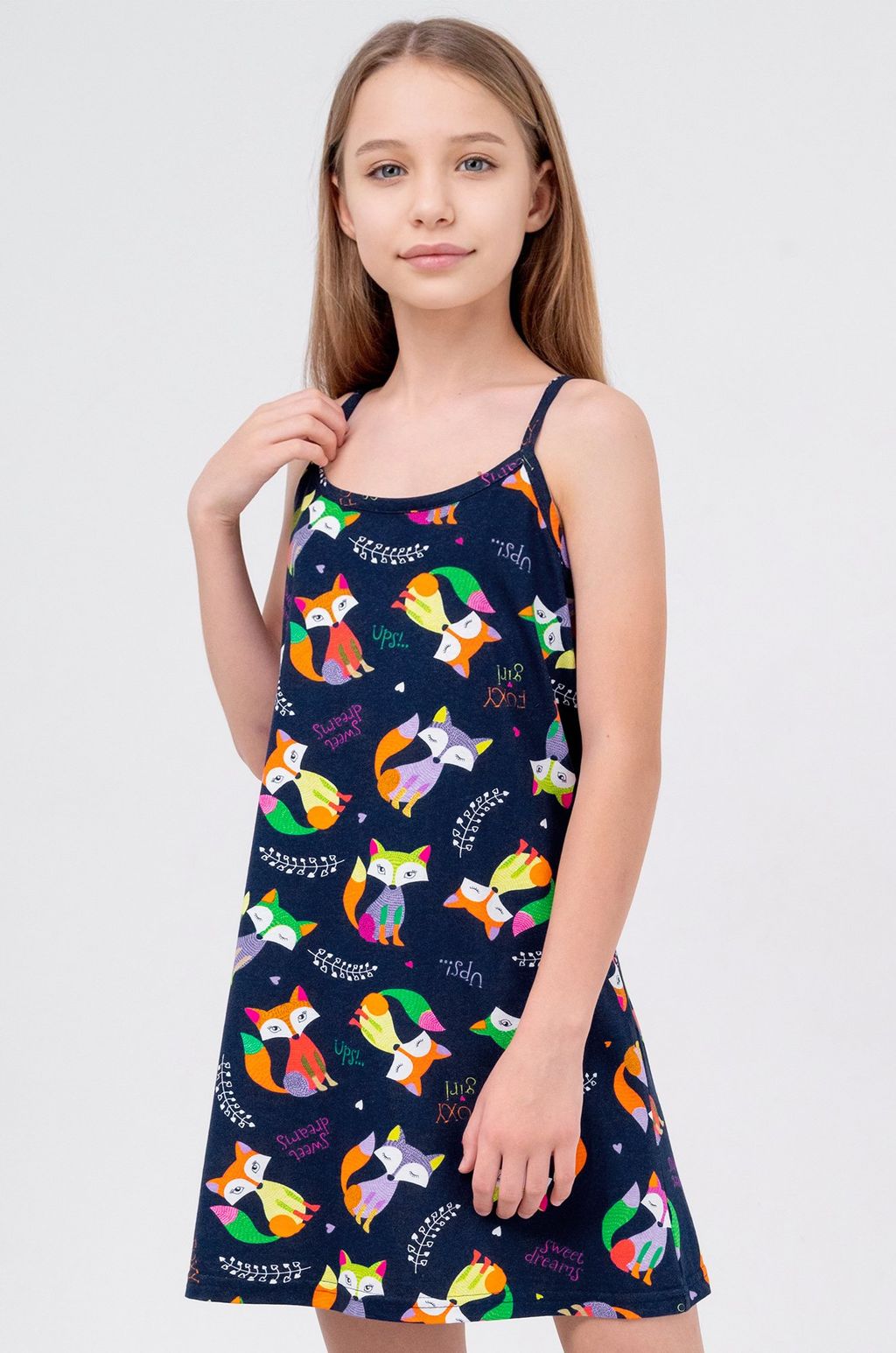 Сорочка для девочки Happy Fox  фото 3