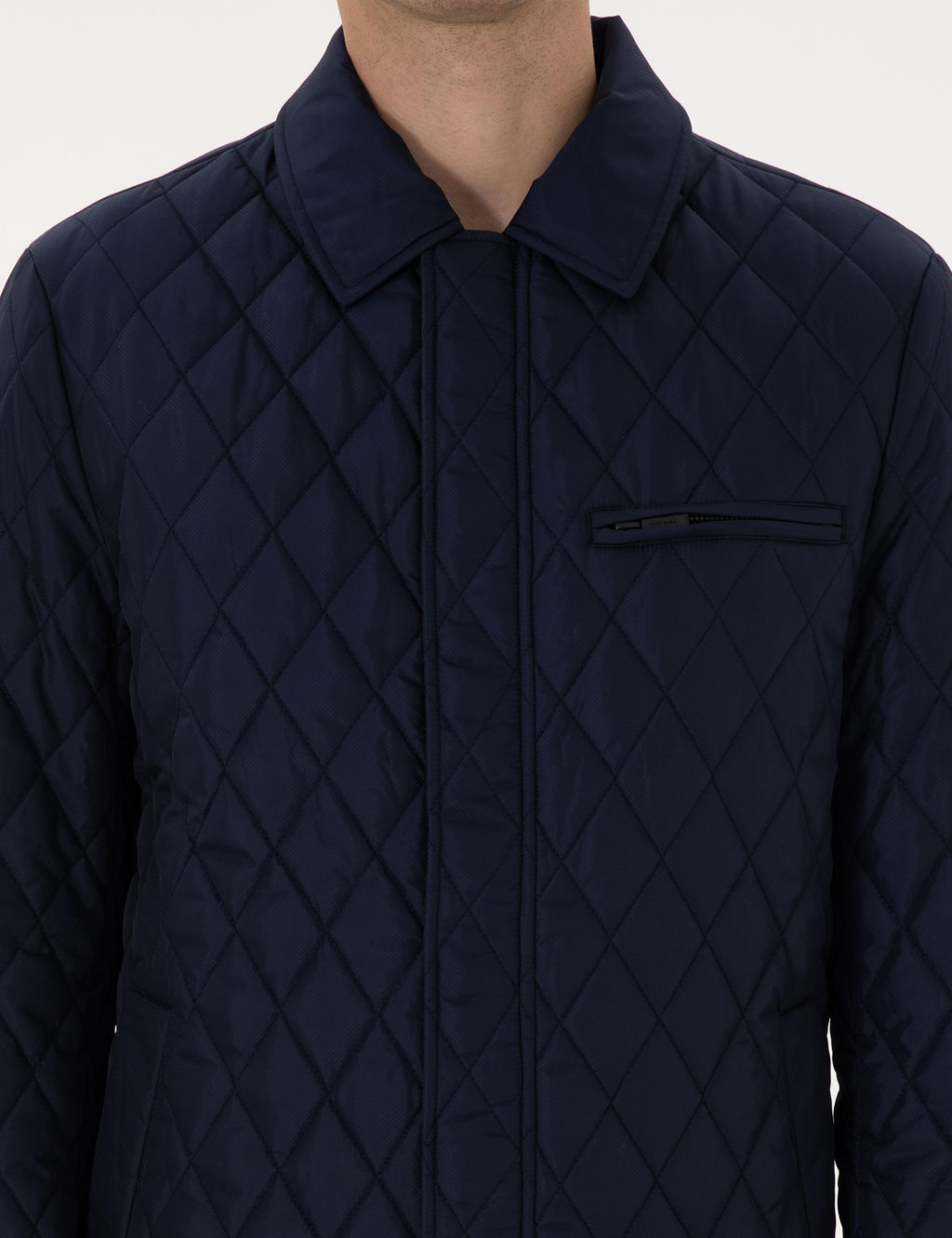 Lacivert G_mlek Yaka Mont - Pierre cardin фото 7