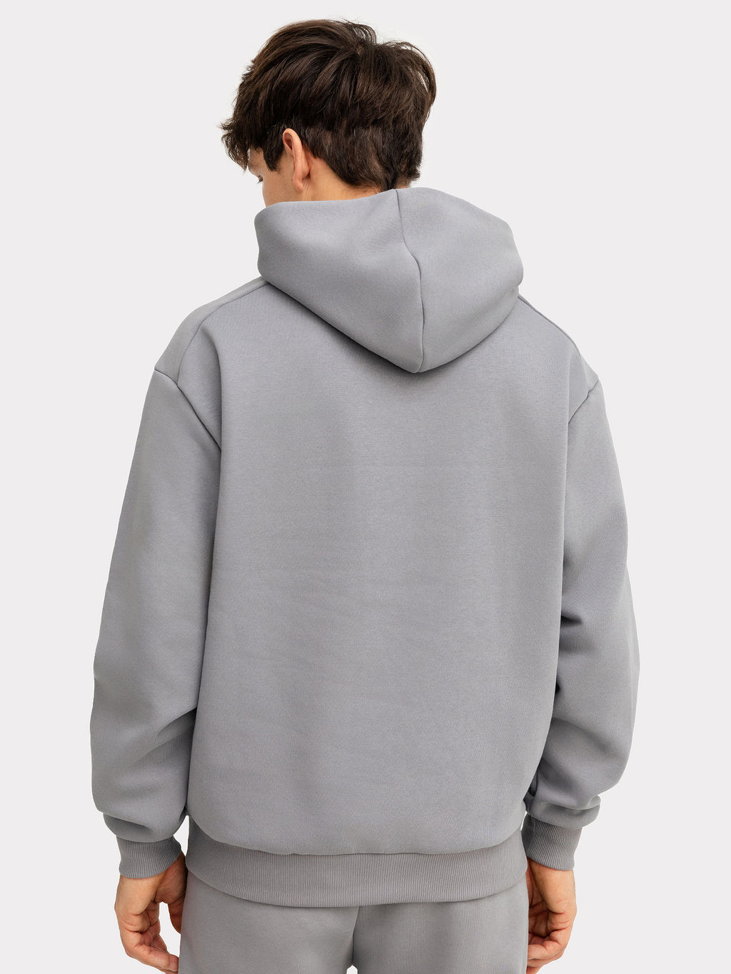 Худи мужское серое серый пепел 121794 - Mark formelle фото 4