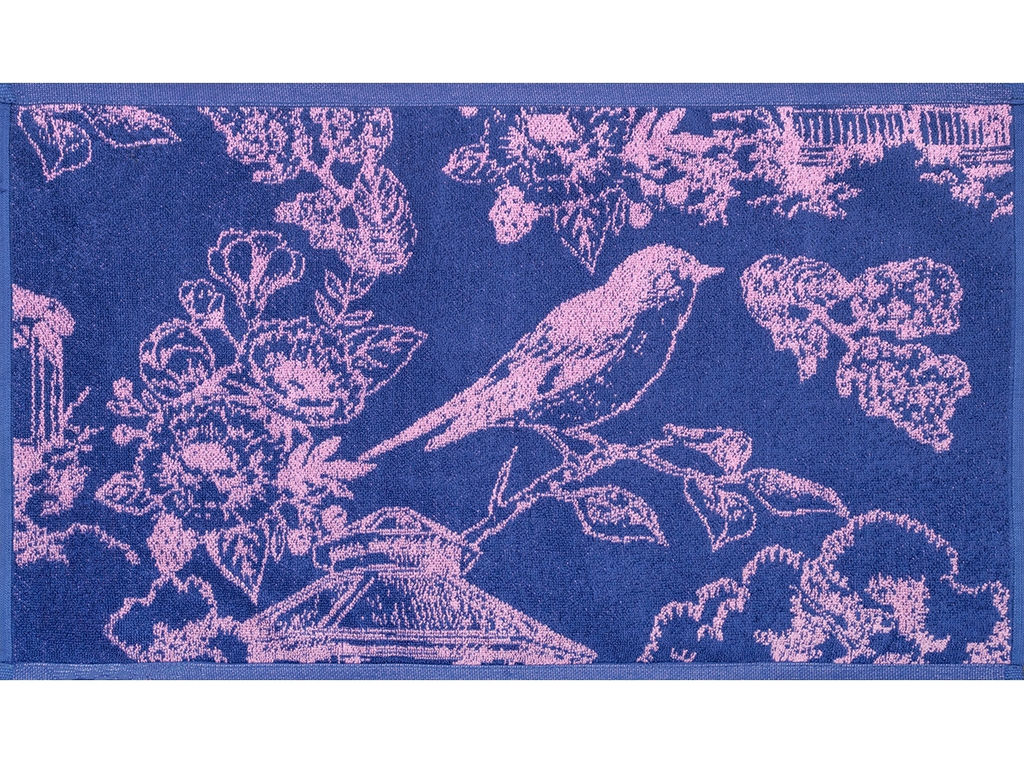 Полотенце махровое 6с104.411ж1 Весеннее утро(пурпурн3) 67х40см