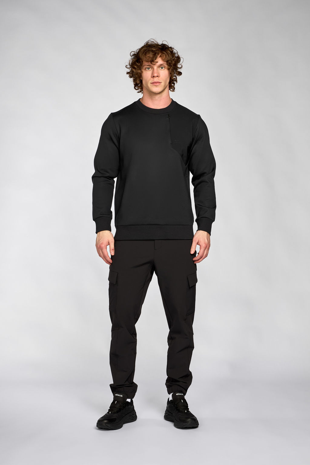 Свитшот Черный - Anta фото 2