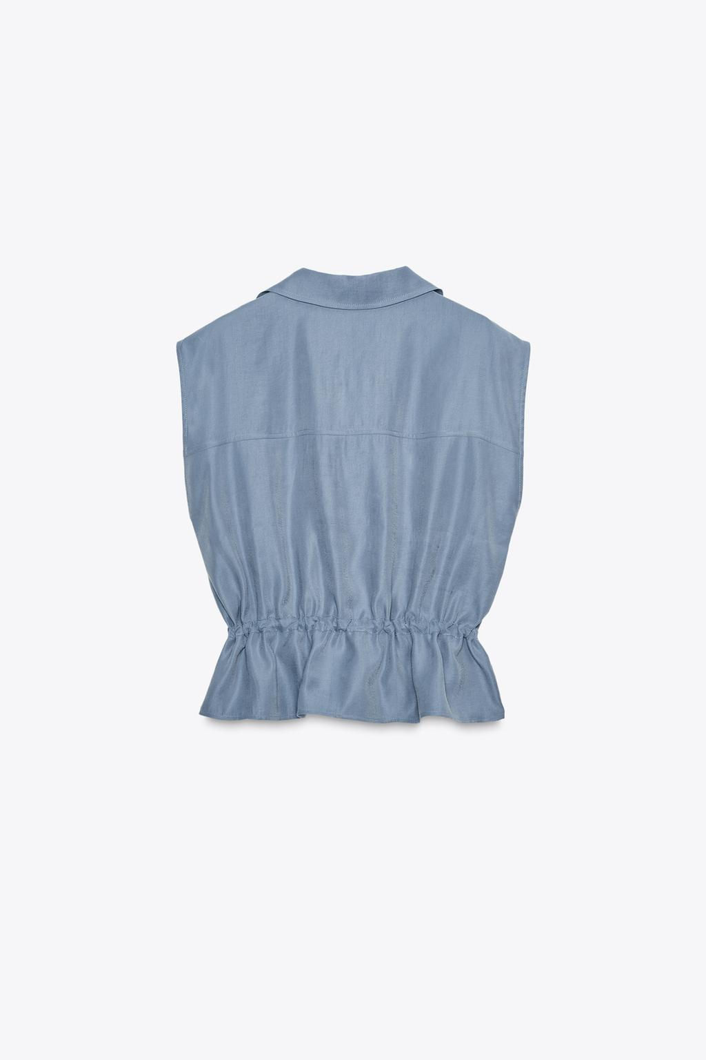 SOFT-TOUCH SAFARI TOP - Zara фото 7
