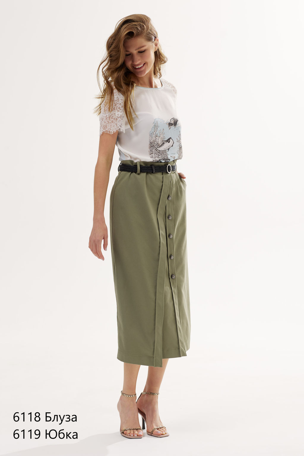 6119 Юбка - Niv niv fashion фото 5