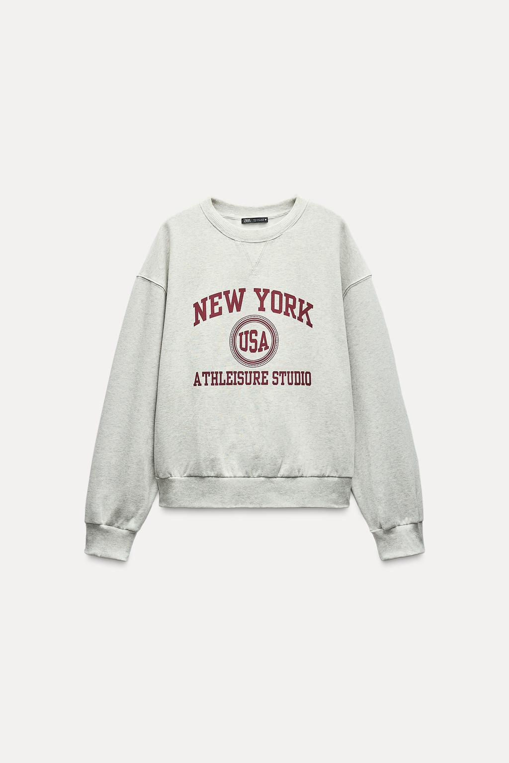VARSITY NEW YORK SWEATSHIRT - Zara фото 3