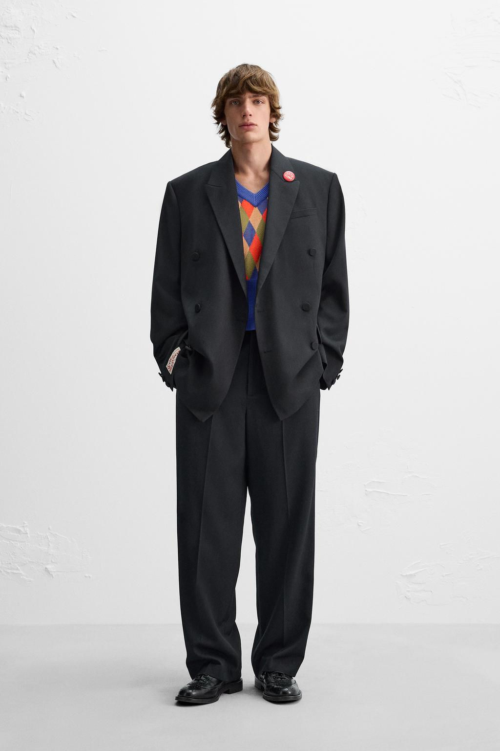 SUIT TROUSERS X HARRY LAMBERT