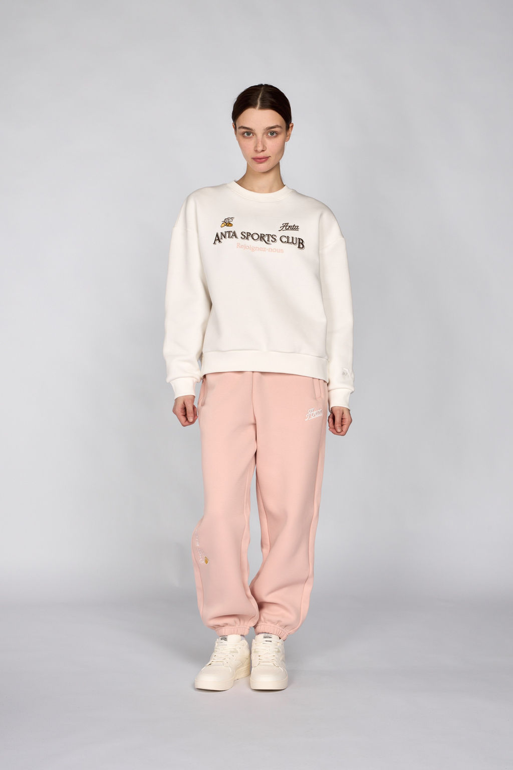 Брюки трикотажные Розовый - Anta фото 2