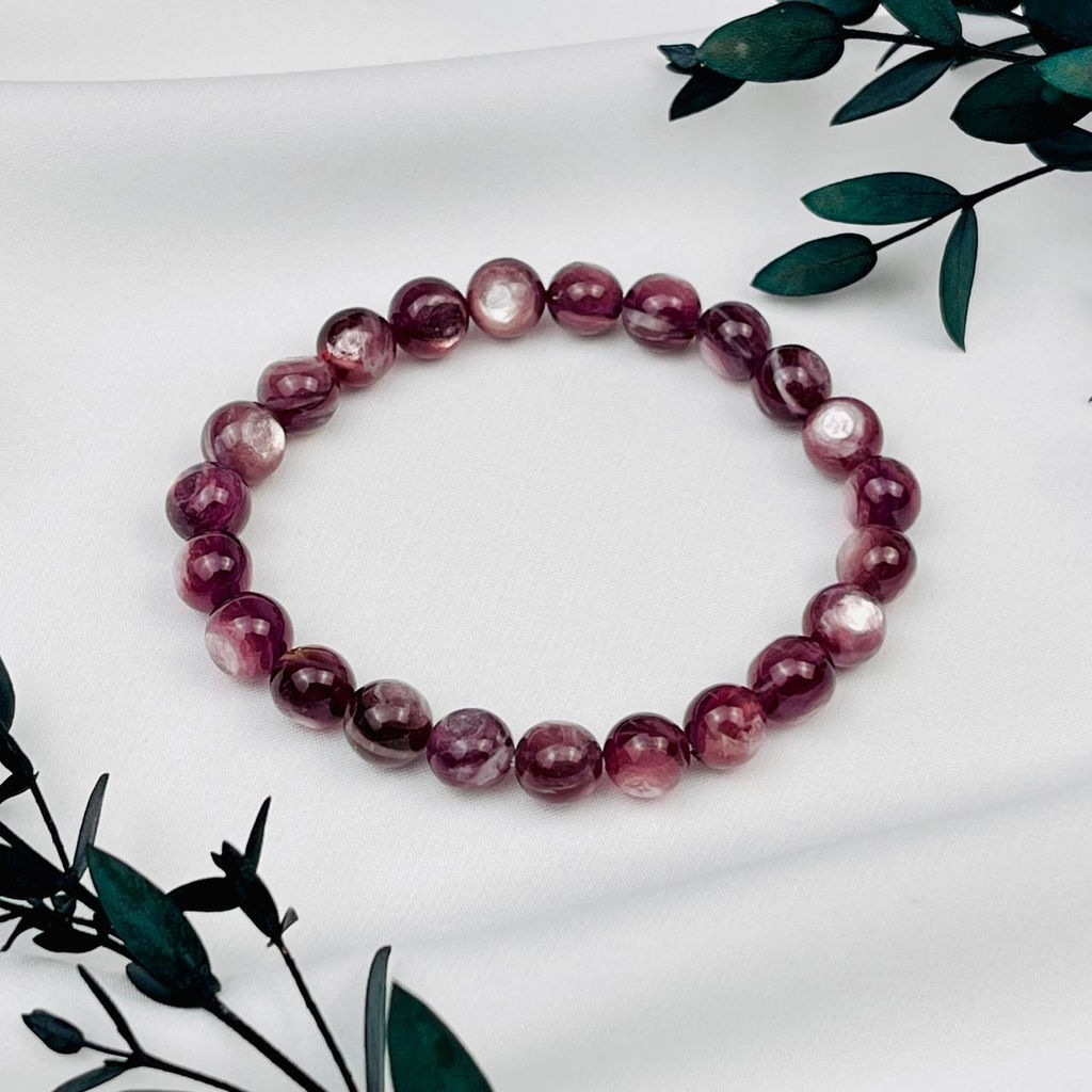 Браслет из Лепидолита - Радуга самоцветов фото 3