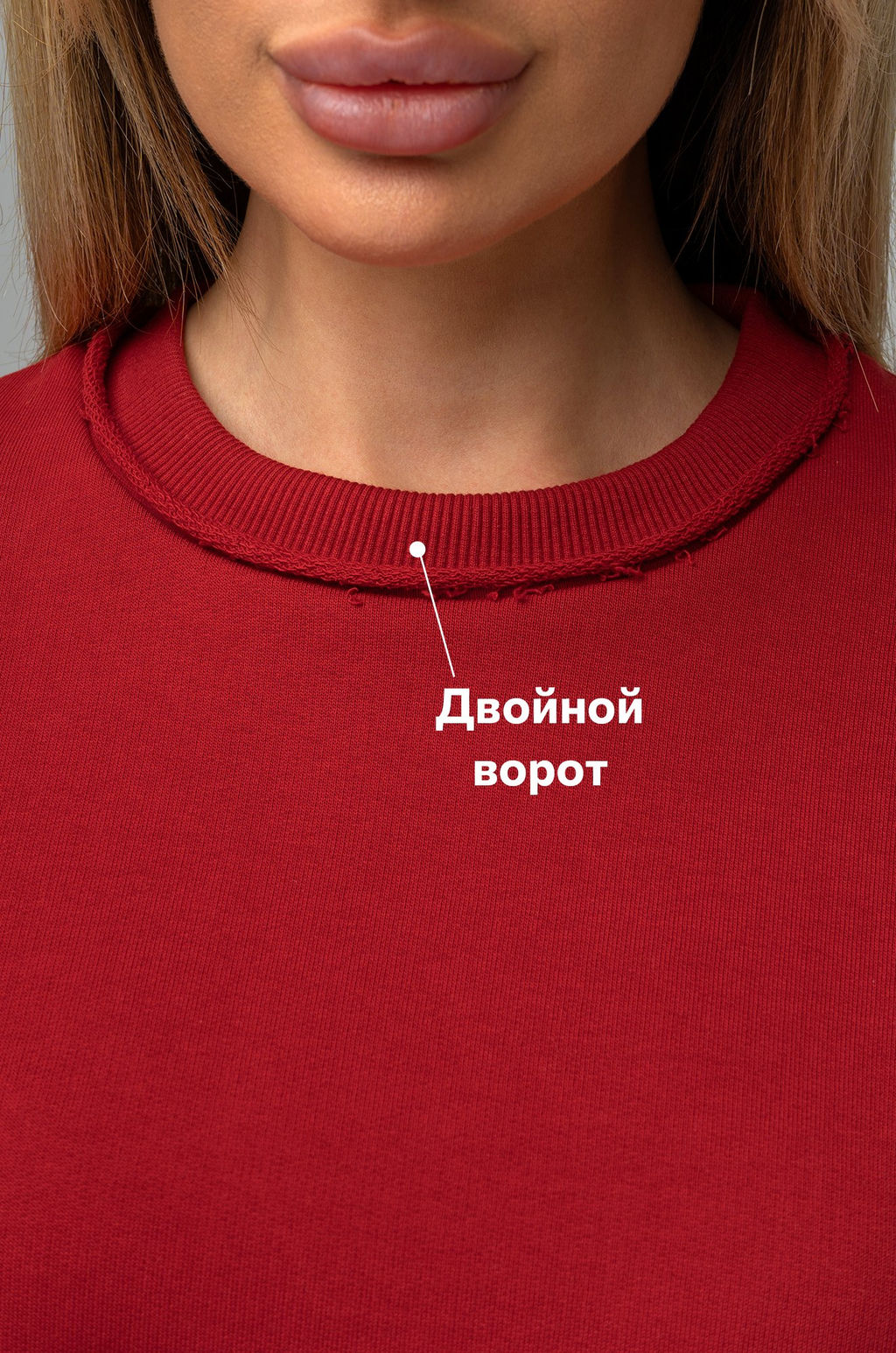 Женская футболка из футера Happyfox