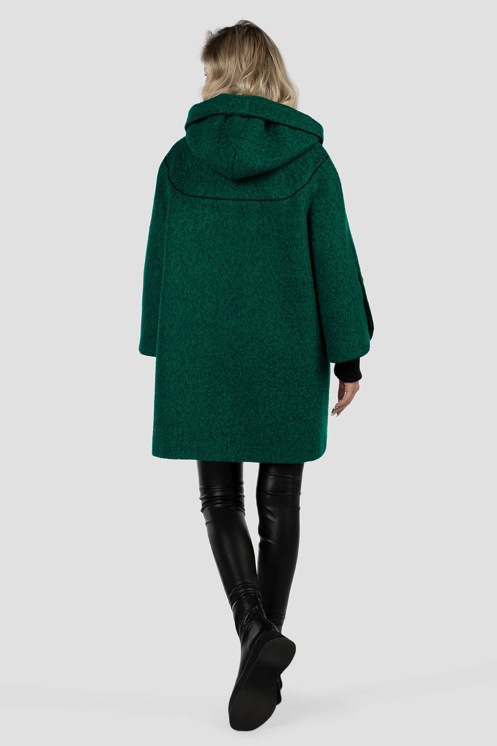 01-11984 Пальто женское демисезонное - El podio фото 4