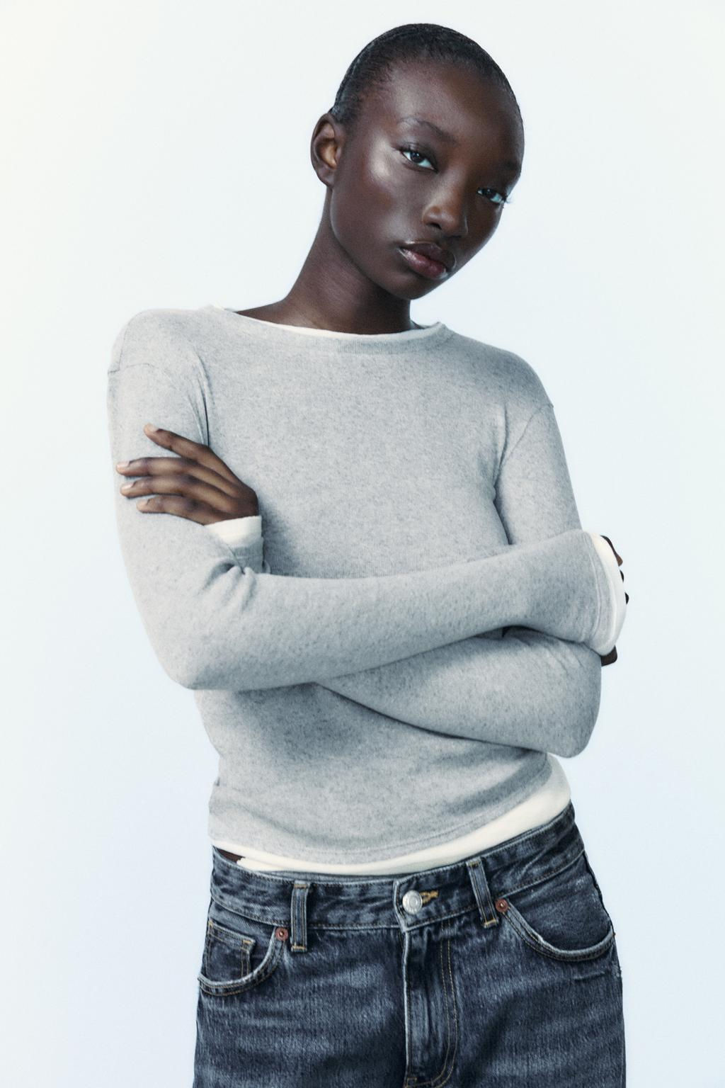 DOUBLE T-SHIRT - Zara фото 8