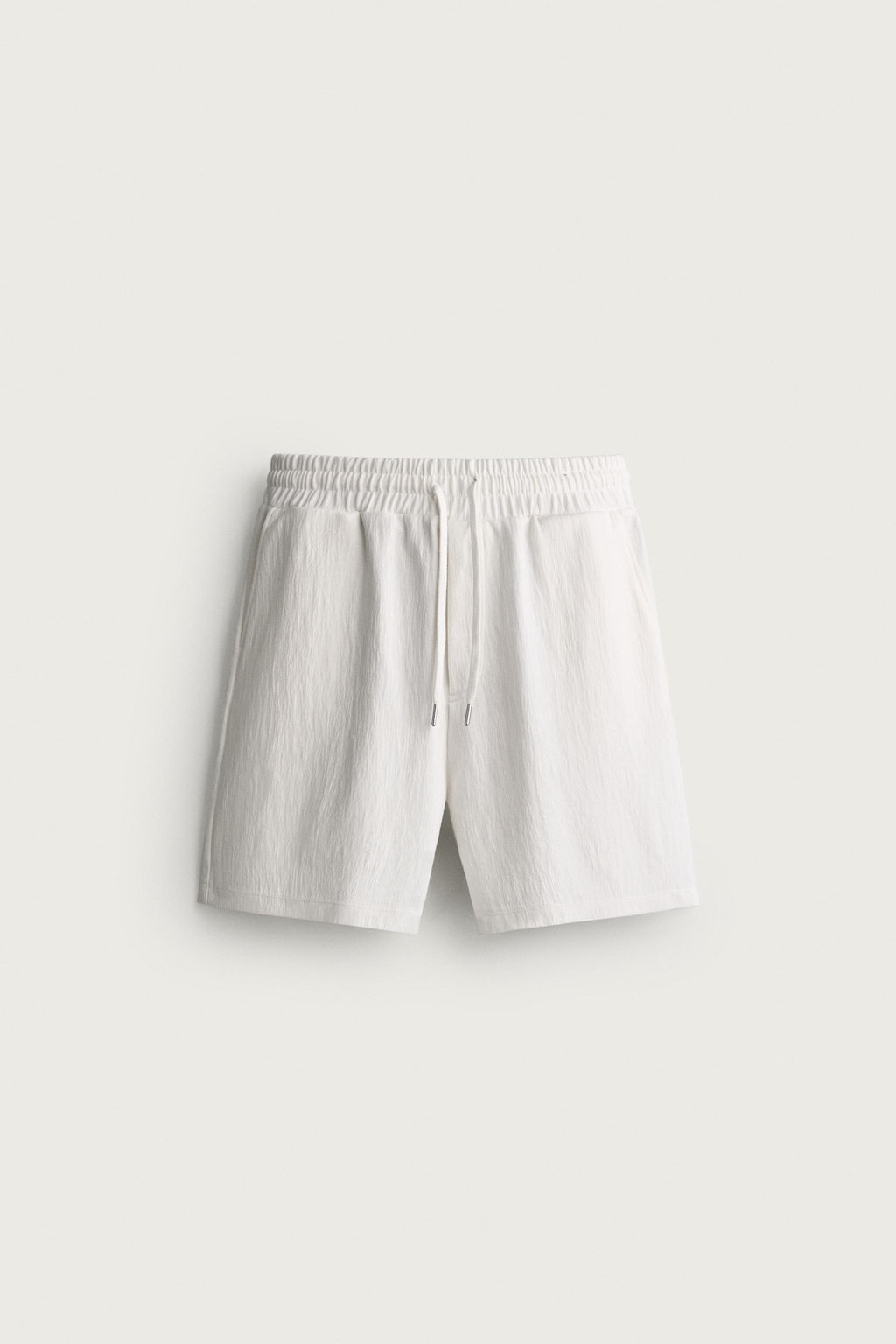 BERMUDA JOGGER ESTRUCTURA / Blanco roto - Zara фото 10