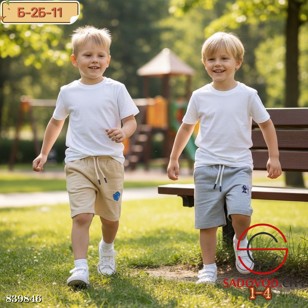 Шорты детские из хлопка