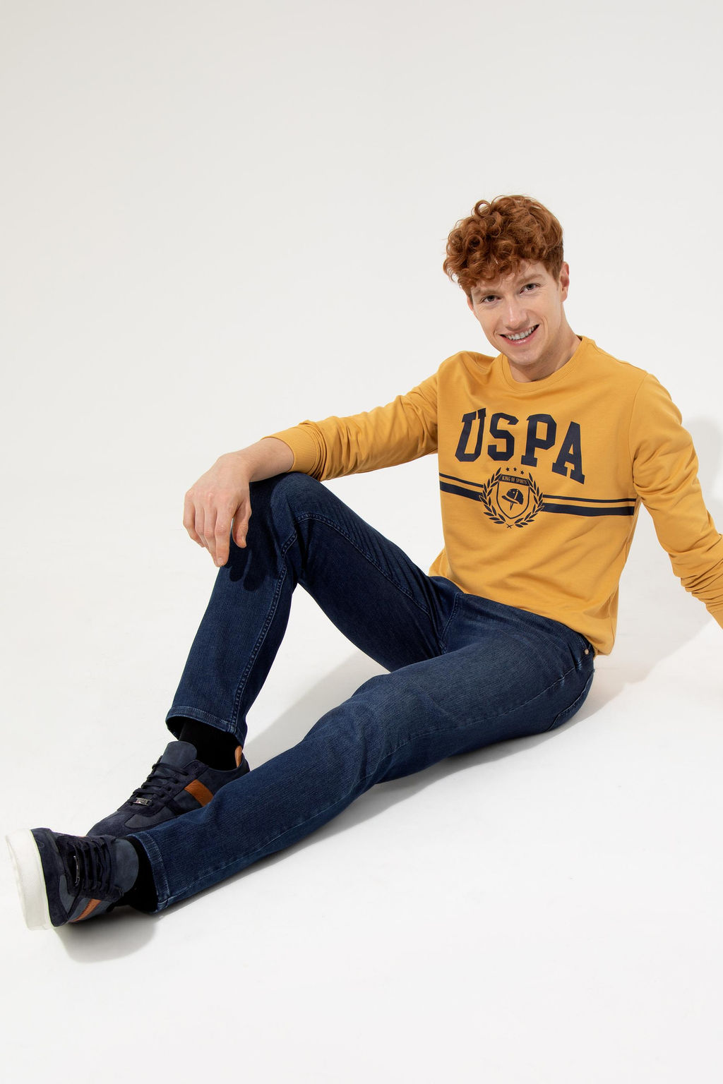 Erkek Safran Sweatshirt