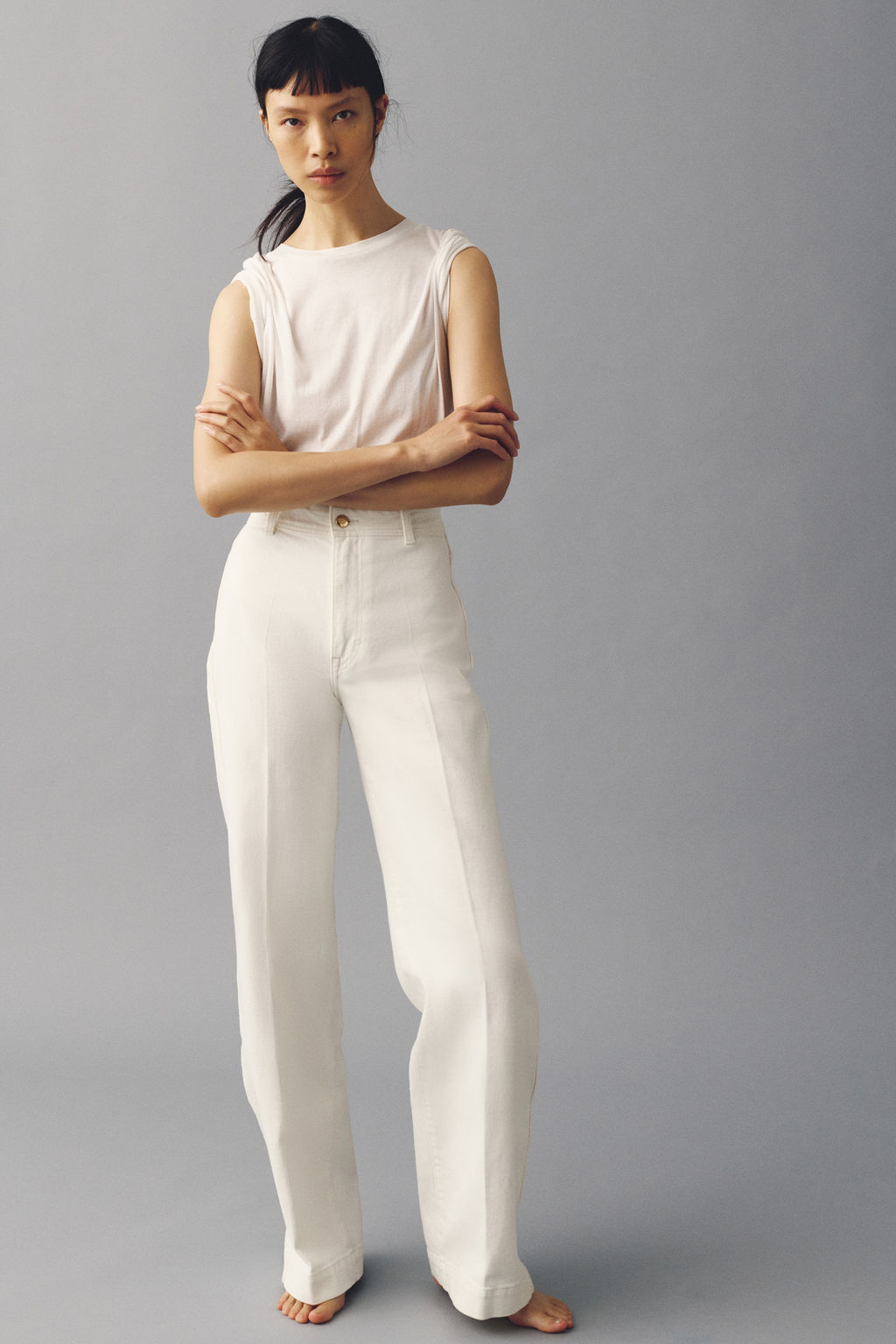 Wide High Jeans - H&m фото 7